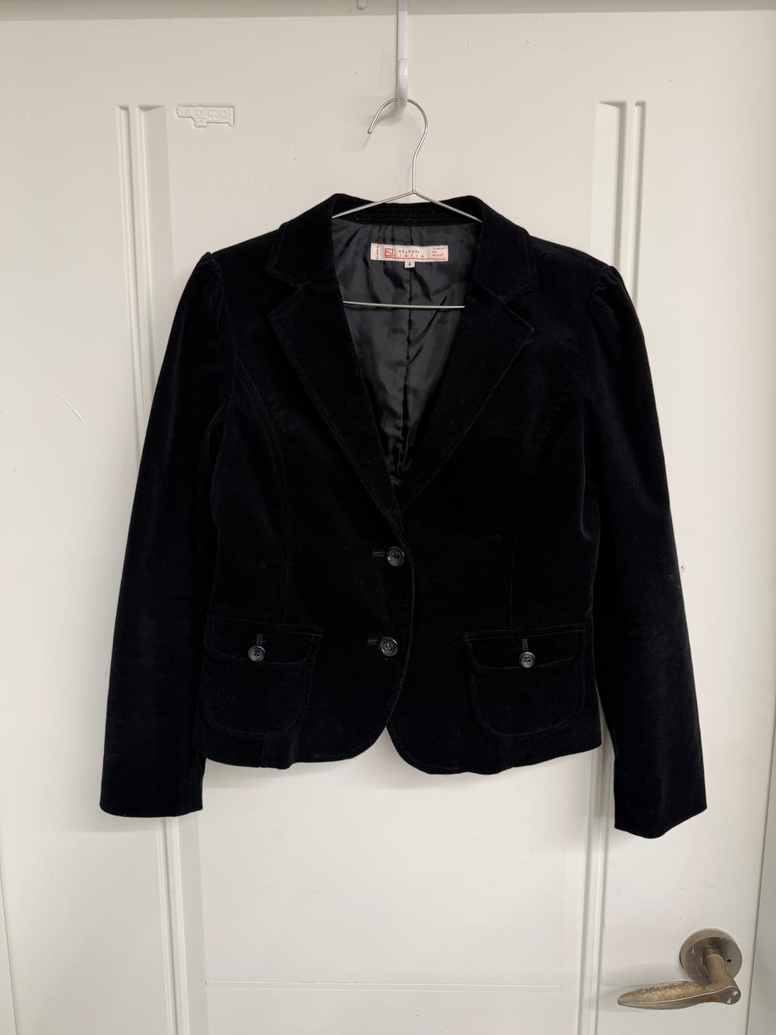 일본빈티지 블랙 코듀로이 숏자켓 상품이미지6
