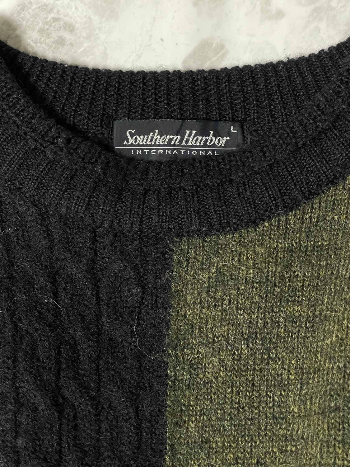 (Japanese vintage)wool grunge knit 상품이미지2