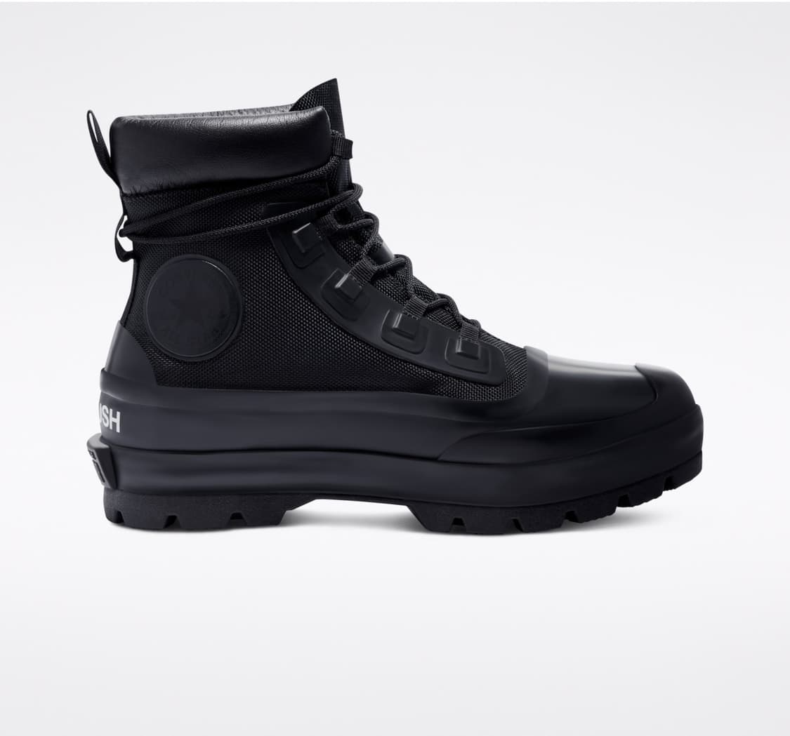 컨버스 X AMBUSH 콜라보 워커 부츠 블랙 250 상품이미지2