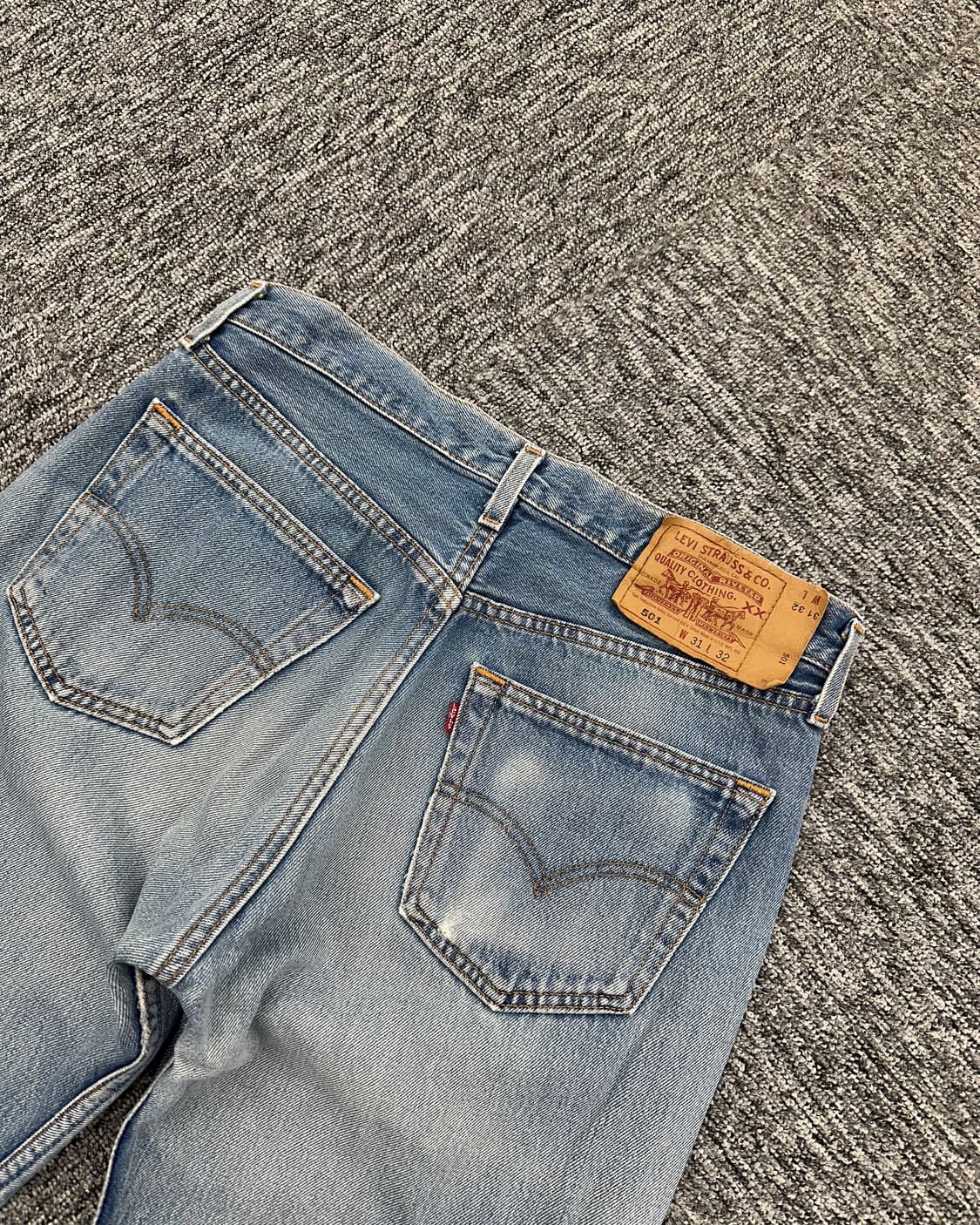 (허단39.5)90'S 리바이스 USA 501-M1303 상품이미지7