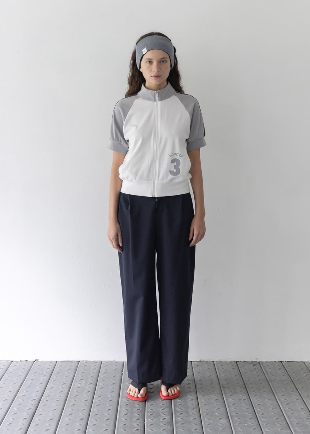 haag 헤이그 져지 트랙 집업 상품이미지3