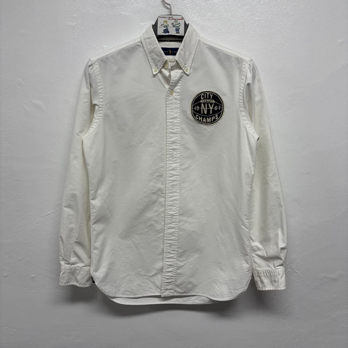 폴로 랄프로렌 와펜 화이트셔츠 상품이미지1