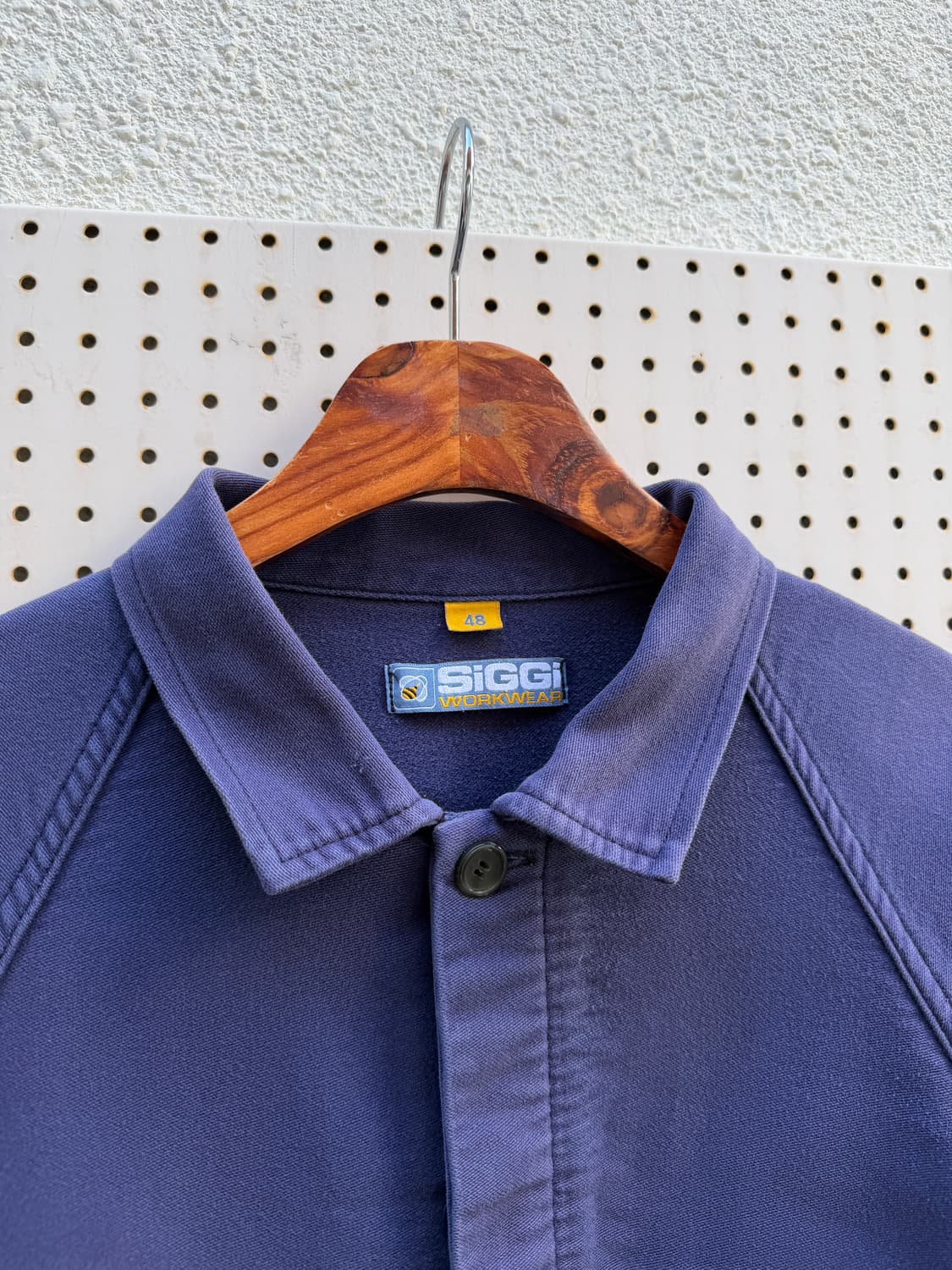 90s SIGGI FADED PURPLE MOLESKIN 몰스킨 워크자켓 상품이미지6