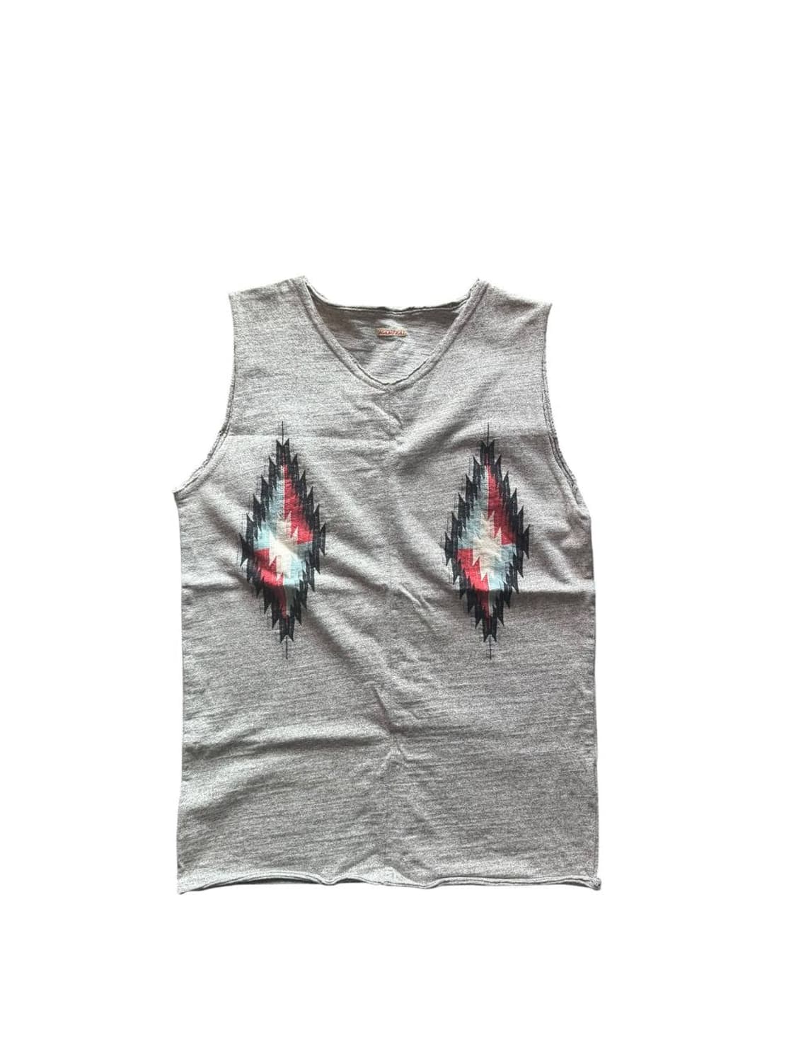 캐피탈 오르테가 패턴 민소매 상품이미지1