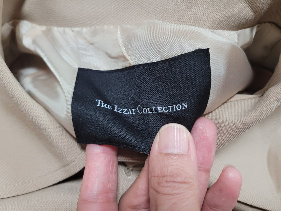 더아이잗컬렉션(THE IZZAT) 벨티드 슬릿 트렌치코트 55-66 상품이미지9