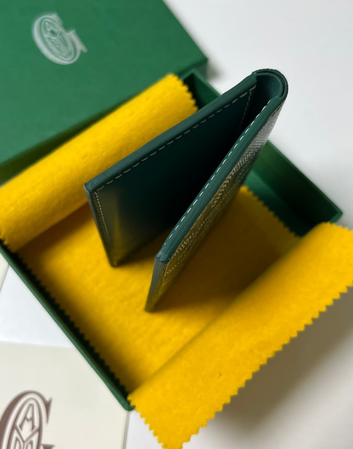 [정품] 고야드 생피에르 카드 홀더 그린 상품이미지5