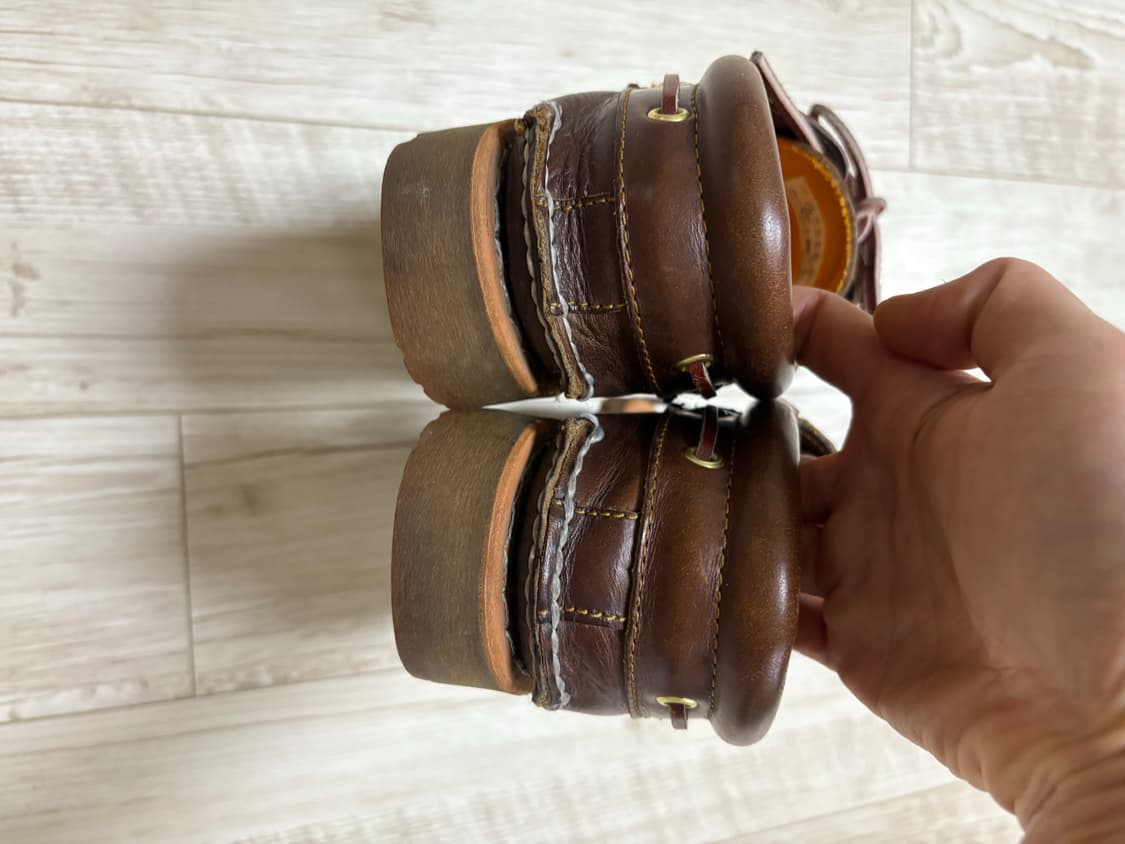 팀버랜드 3아이 보트슈즈 브라운 260 상품이미지5