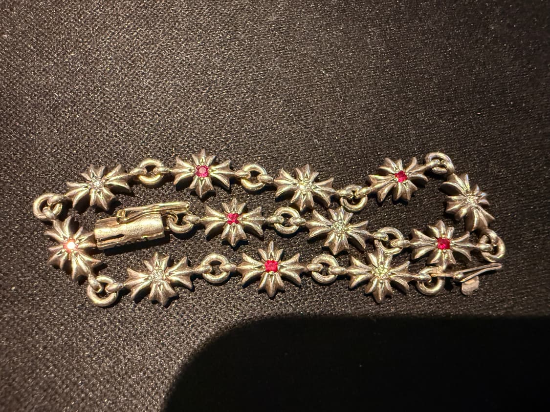 크롬하츠 타이니팔찌 12링크 루비 다이아 에프터 상품이미지1