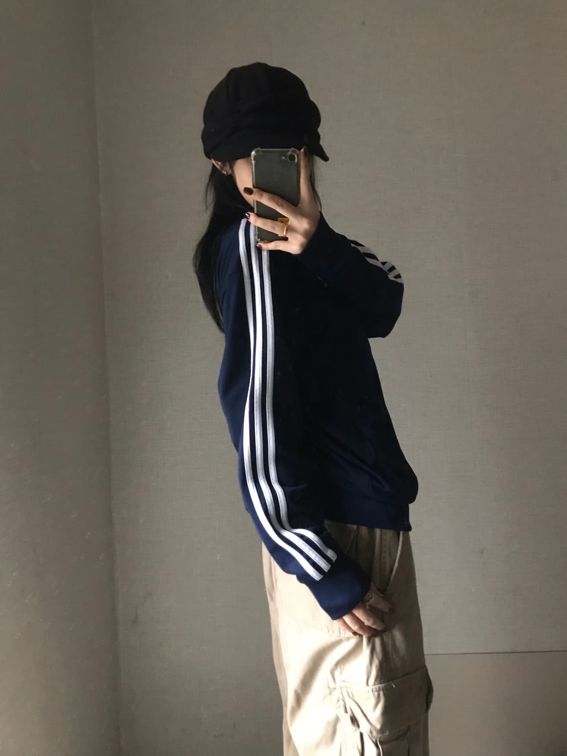 아디다스 네이비 신형 트랙탑 상품이미지2