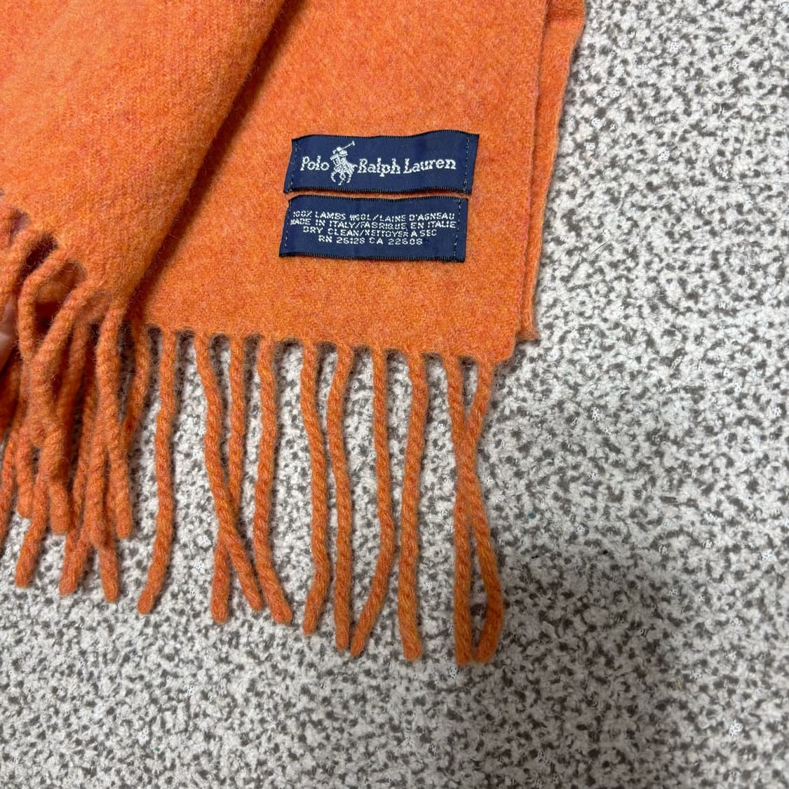 [택포,램스울100] 폴로 랄프로렌 이태리 머플러 목도리 [A+] 상품이미지3