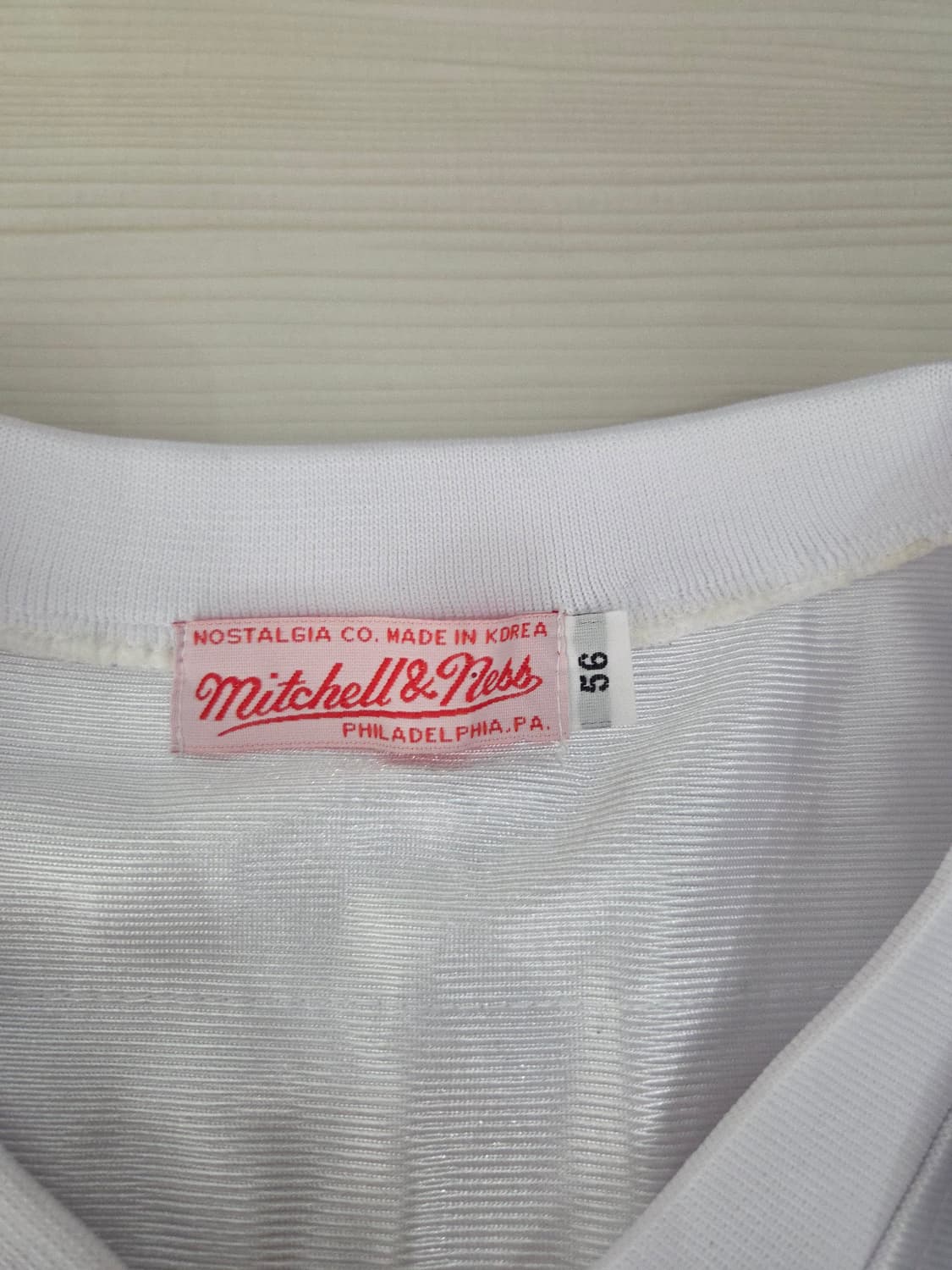 미챌앤네스 조 몬타나 캔자스시티 치프스 1994 스로우백 저지 상품이미지9