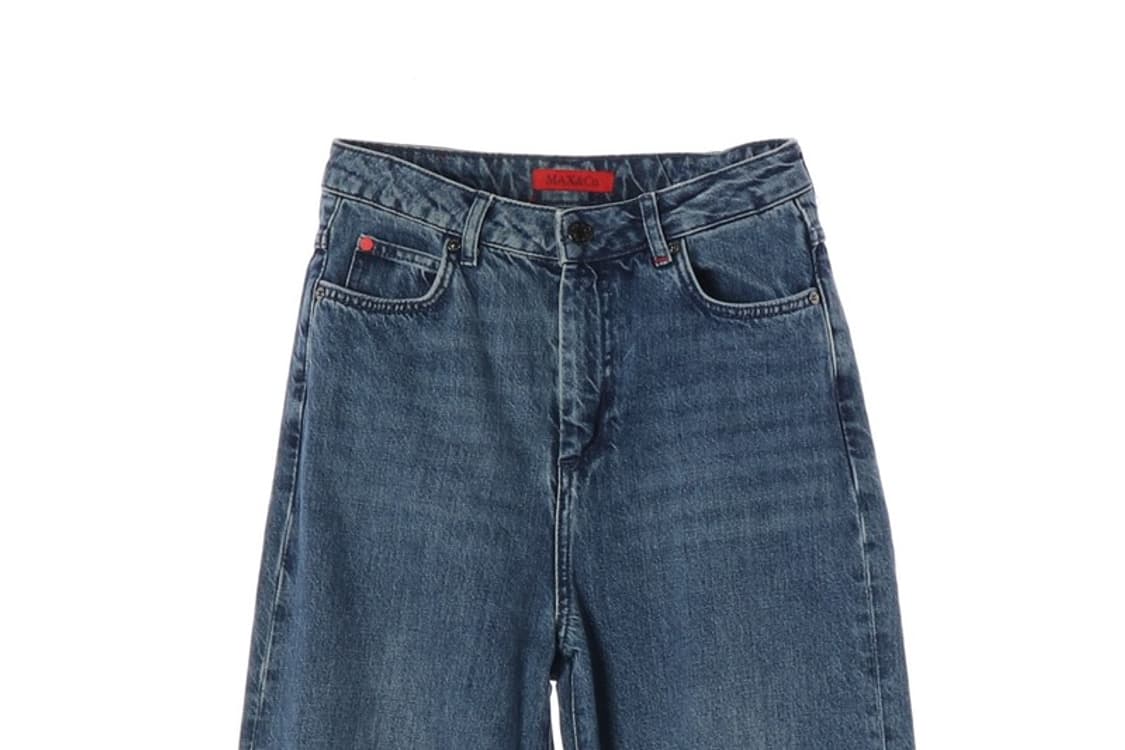맥스앤코 하이웨스트 와이드 데님 팬츠 26 상품이미지3