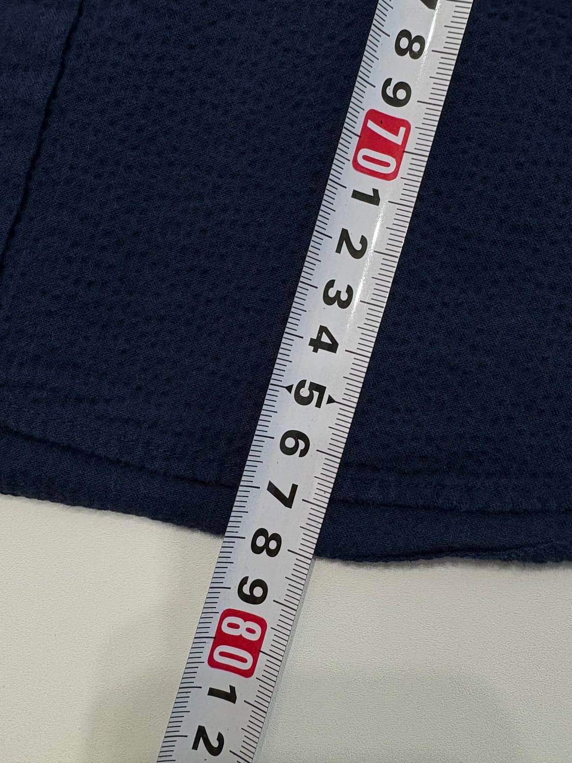 Polo 폴로랄프로렌 QR 시어서커 네이비 셔츠 상품이미지8
