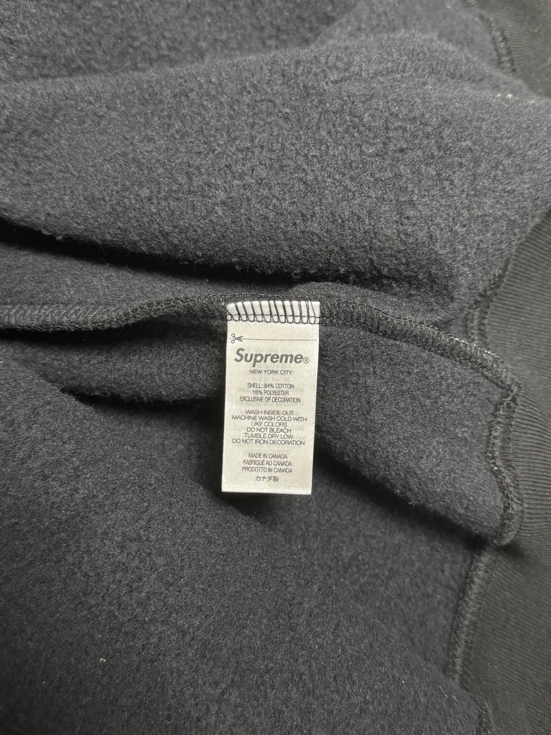 슈프림 S로고 후드집업 L사이즈 상품이미지5