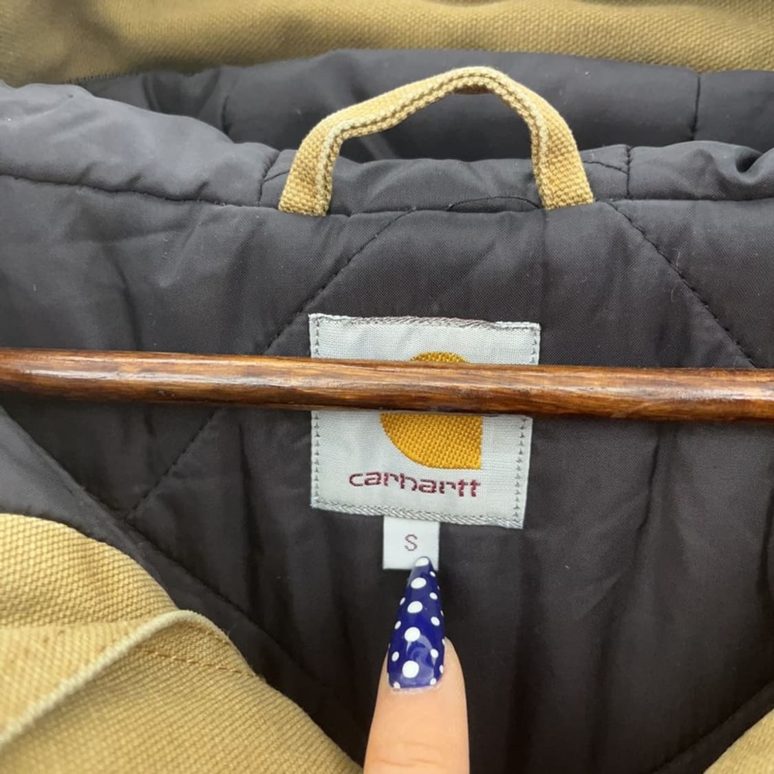 칼하트 시베리안 빈티지 털모자 패딩 파카 S C08618 상품이미지5