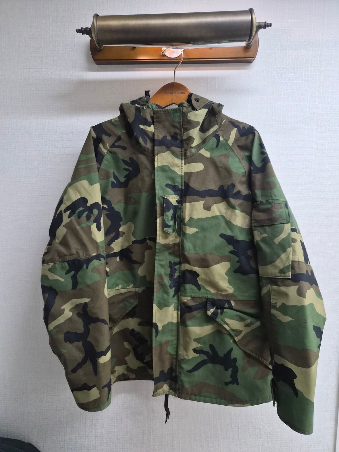 L-S) 미군 ECWCS 90's 우드랜드 코어텍스 파카 팝니다 상품이미지1