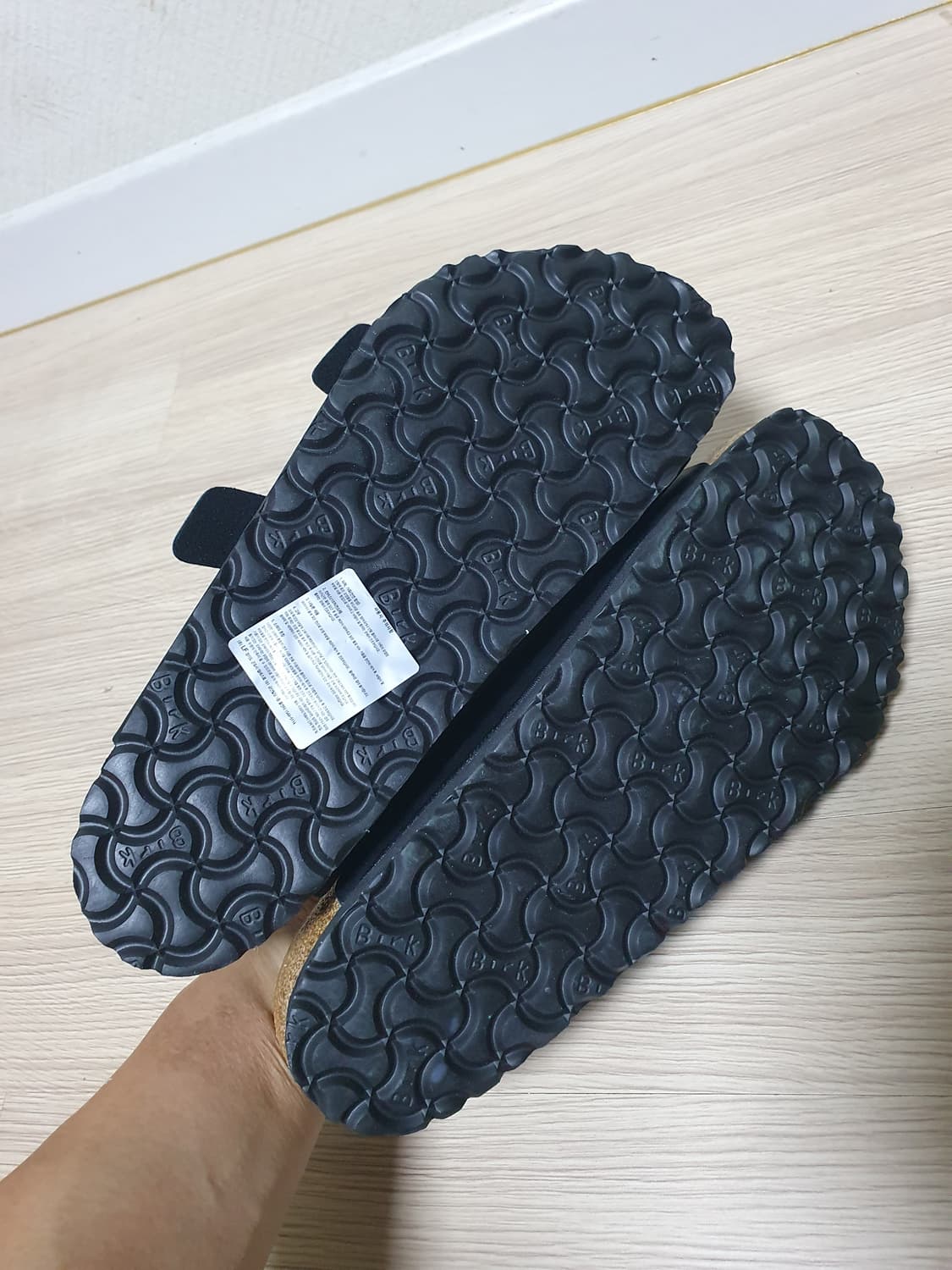 버켄스탁 아리조나 블랙 슬리퍼 280 상품이미지7