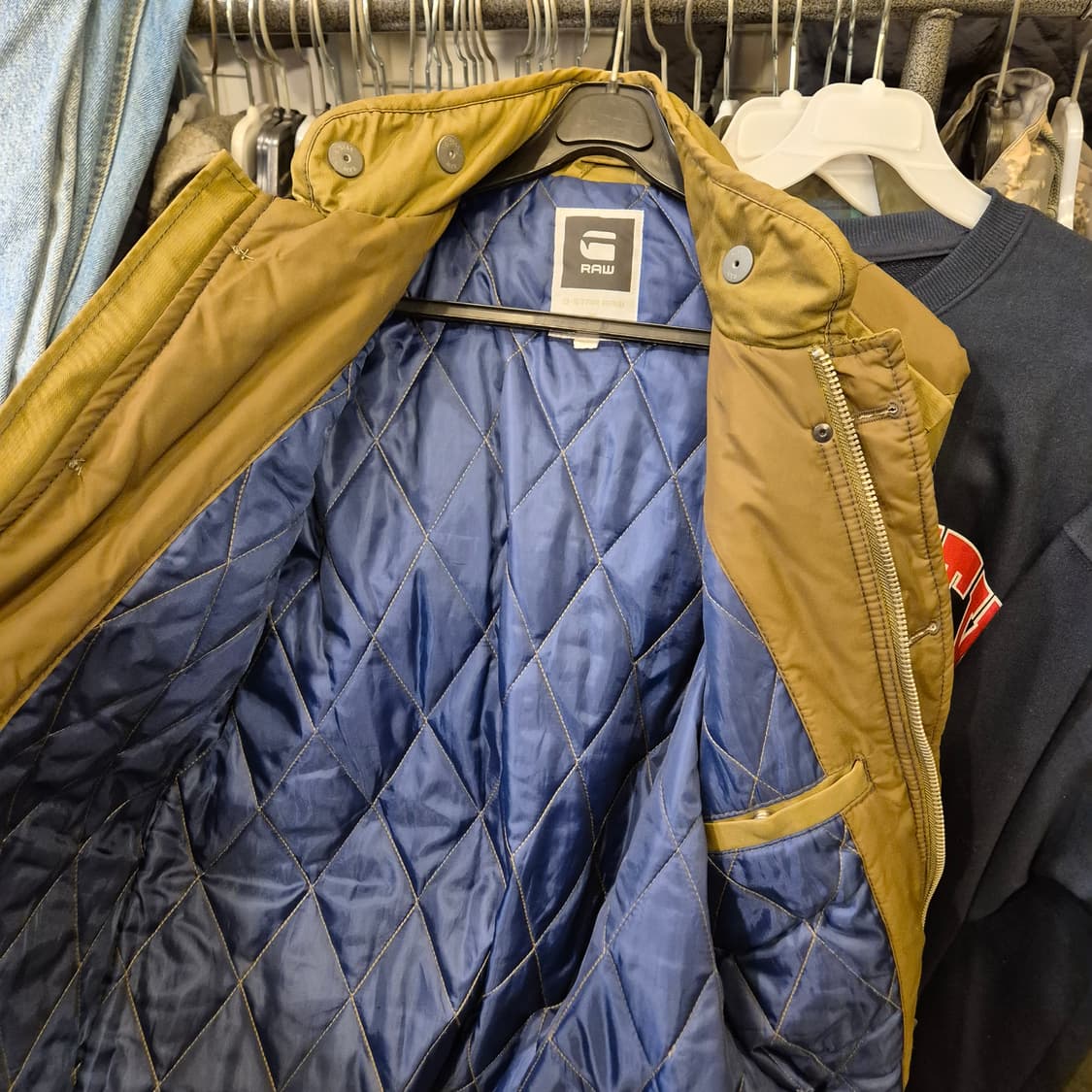 (L)G-star 카키 밀리터리자켓  상품이미지6