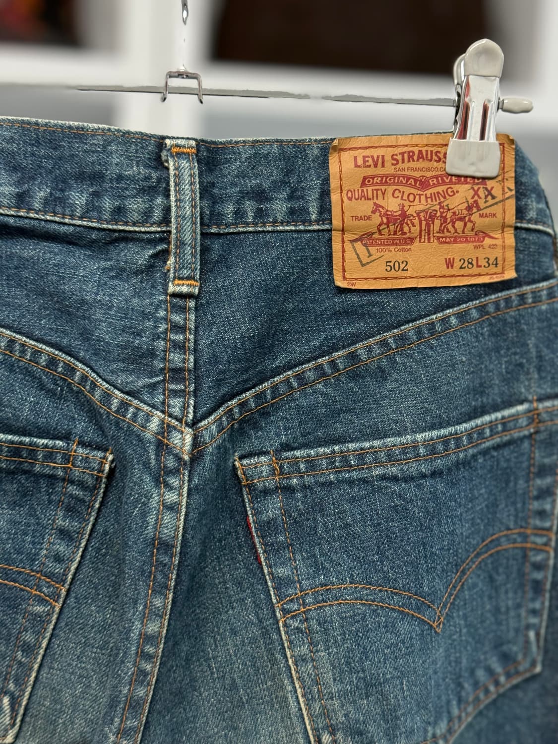 90s lvc 502 데님 팬츠 상품이미지5