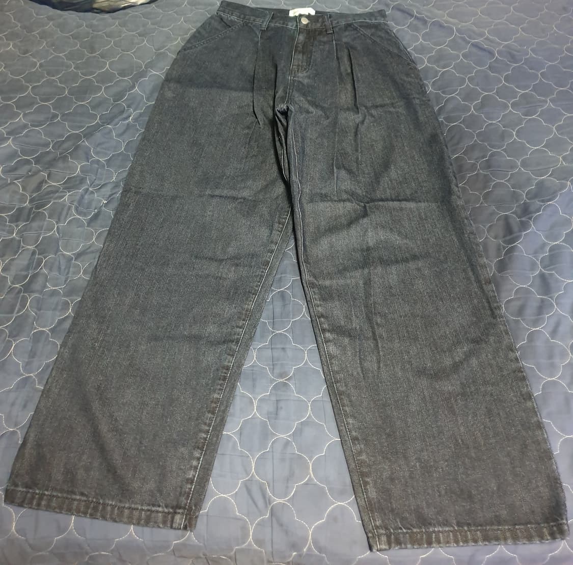 (품절)라퍼지스토어 파인 생지 데님 셋업 인디고 블루 (상:M 하:30) 상품이미지7