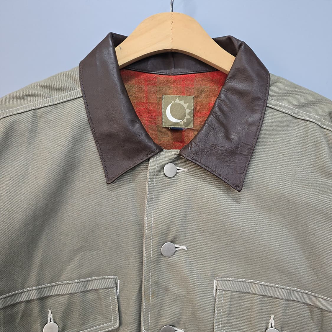 레더카라 워크 자켓 M 상품이미지3