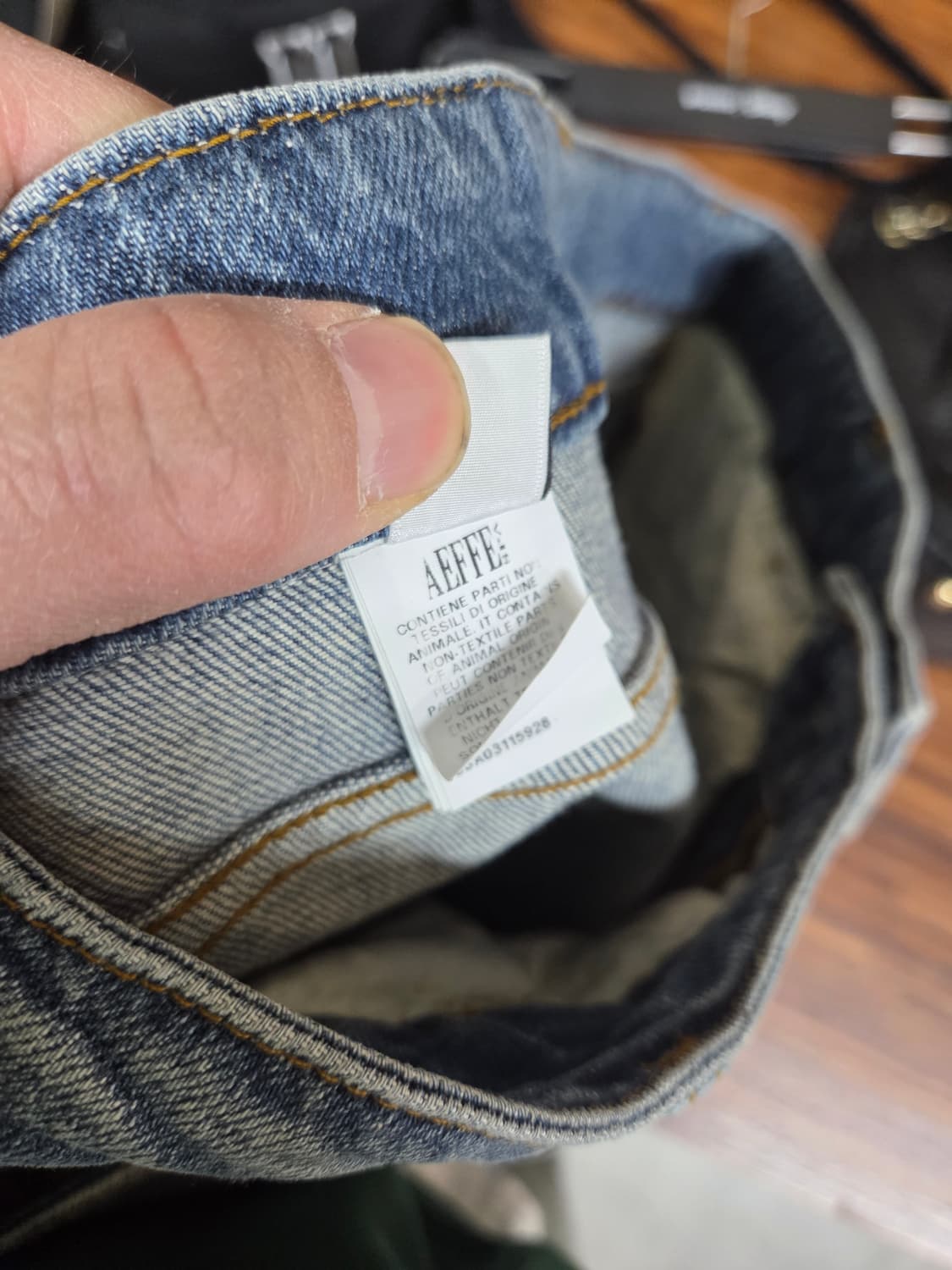 제레미스캇 클리어 데님 팬츠 30 31 상품이미지5