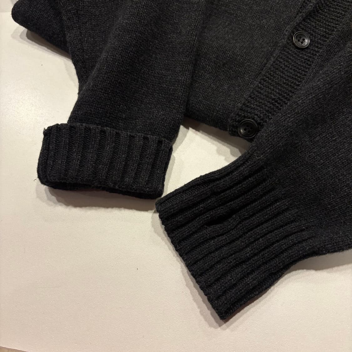 [L] 아웃스탠딩 피셔맨 다크그레이 니트 가디건 C964 상품이미지5