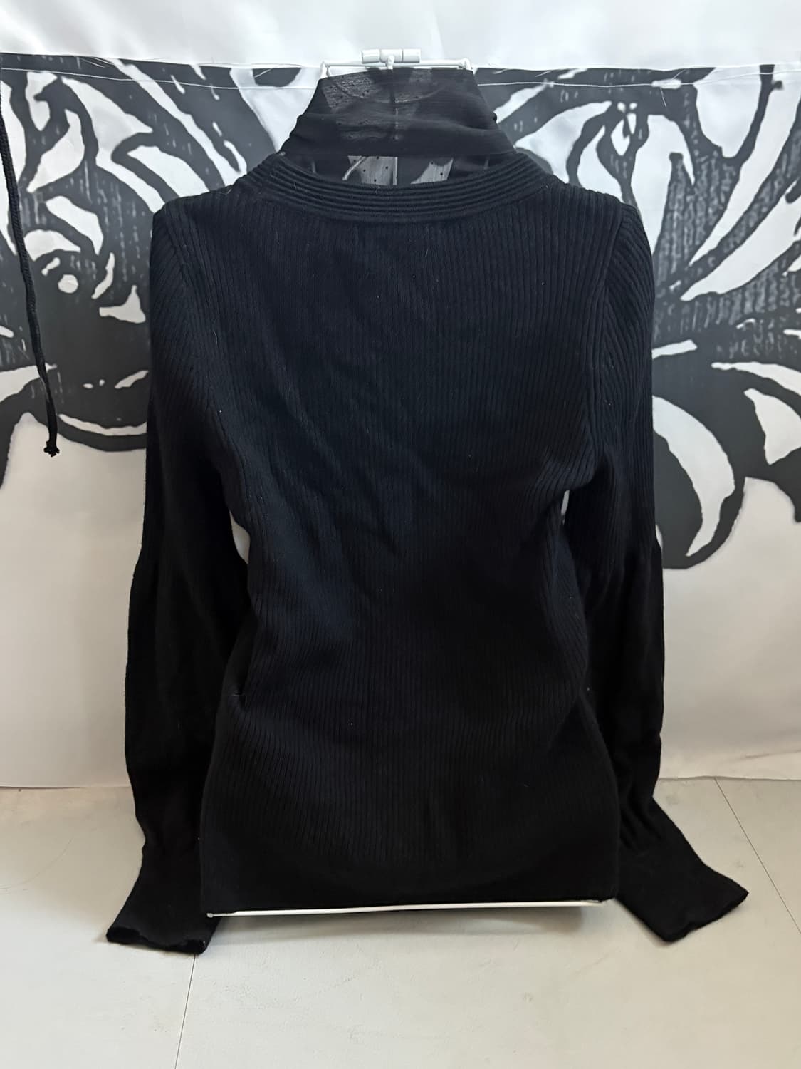 • Black Ribbon Tie Knitwear 상품이미지5