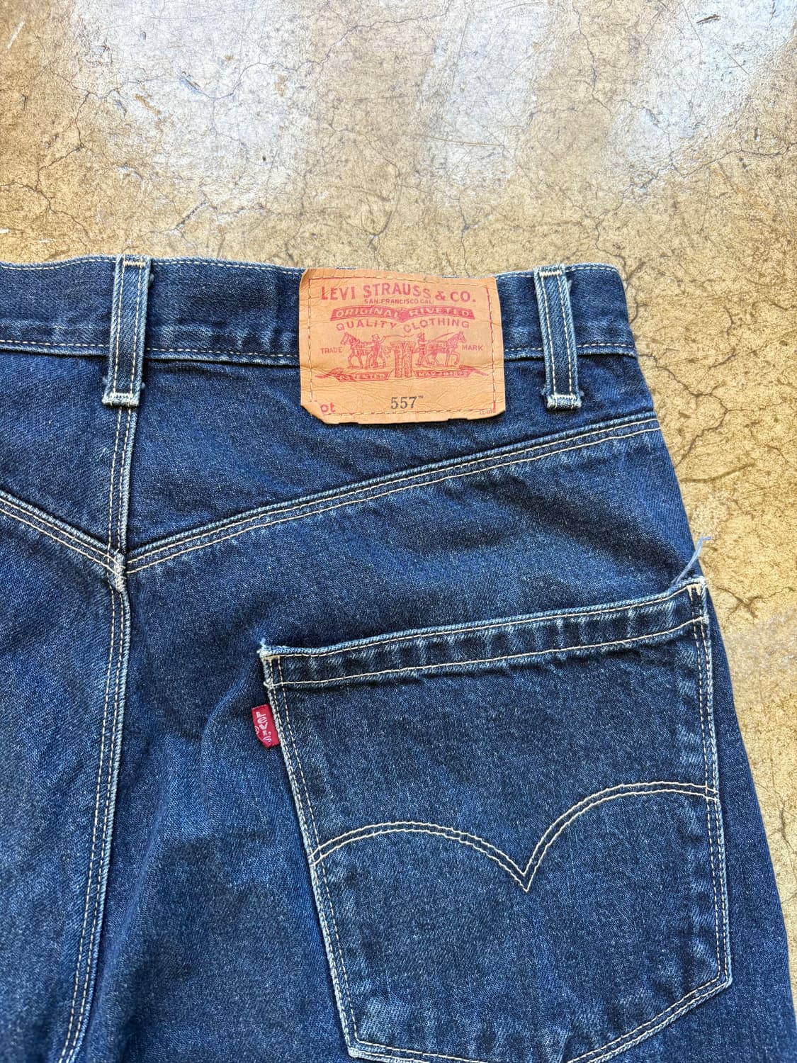 00s 리바이스 557 데님 상품이미지6