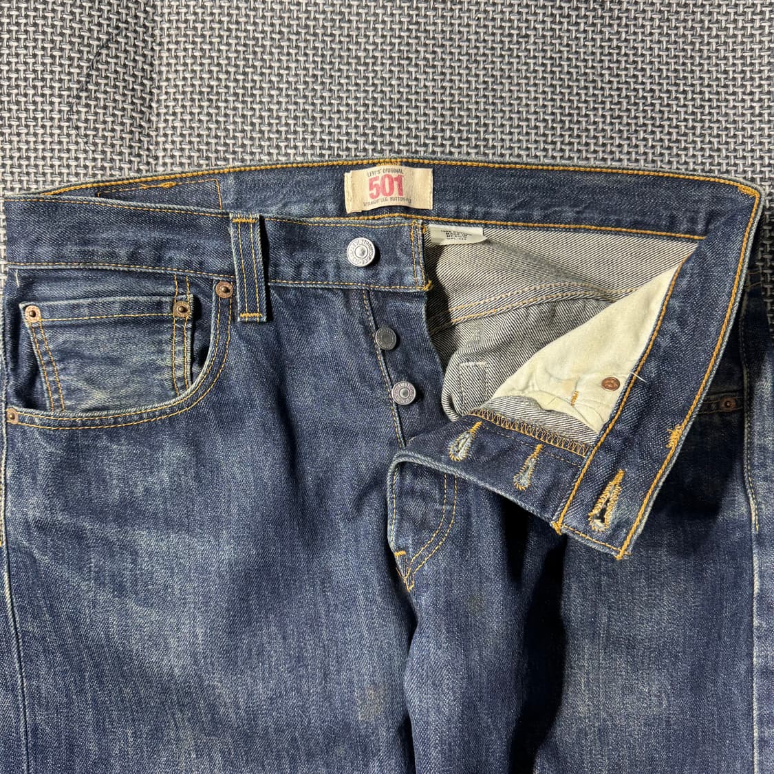 리바이스 501 셀비지 데님팬츠 ( 32/OLD-8178 ) 상품이미지3