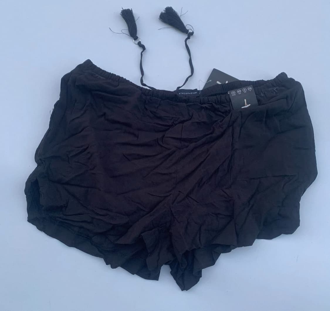 반바지 블랙 펑크 고스 여름반바지 팬츠 상품이미지1