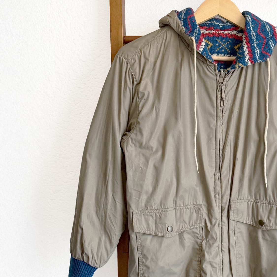 하루의 숲 리버시블 후드 자켓 상품이미지3