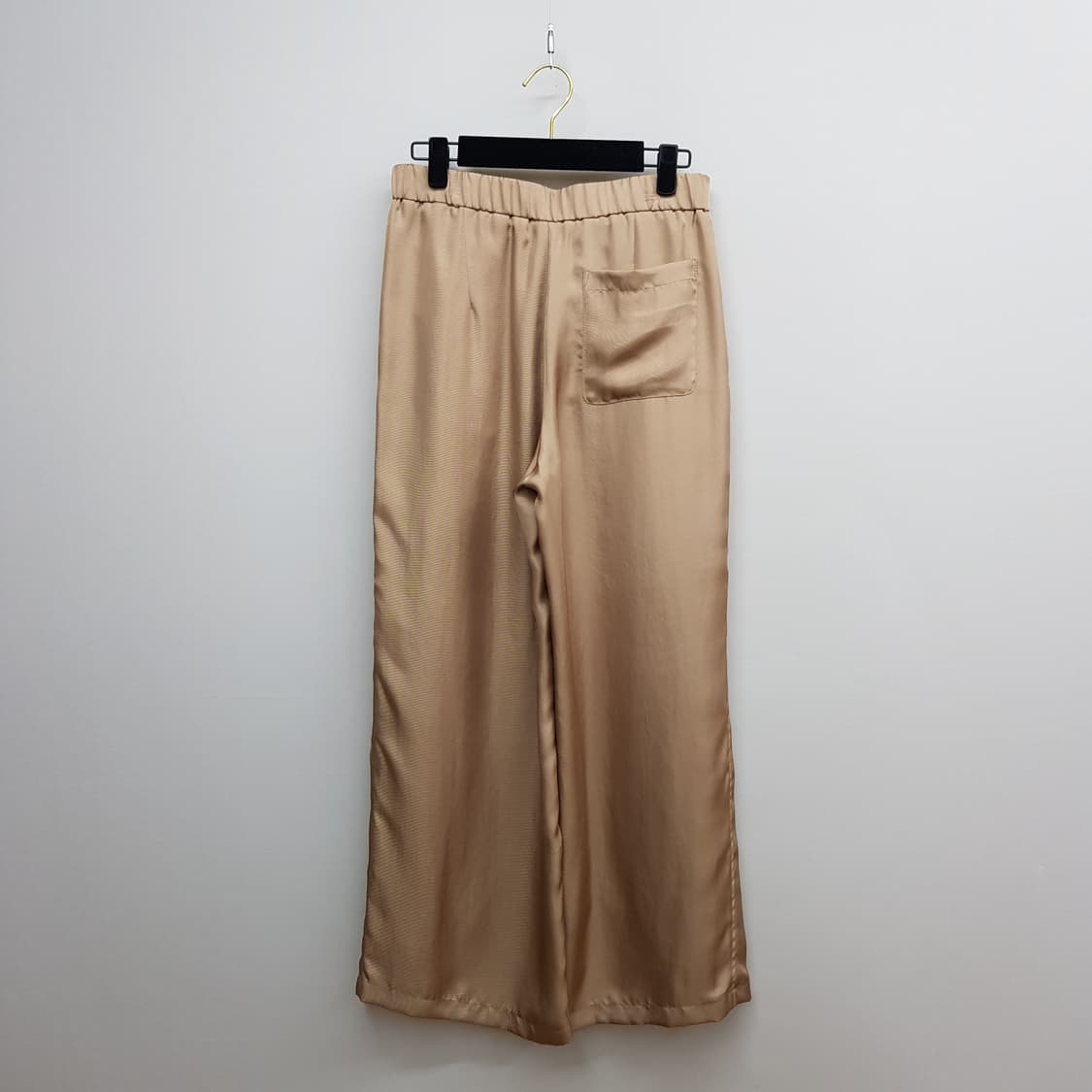 한섬 sjsj 2022 새틴 밴딩 와이드 슬랙스 팬츠 67-98사이즈 상품이미지4