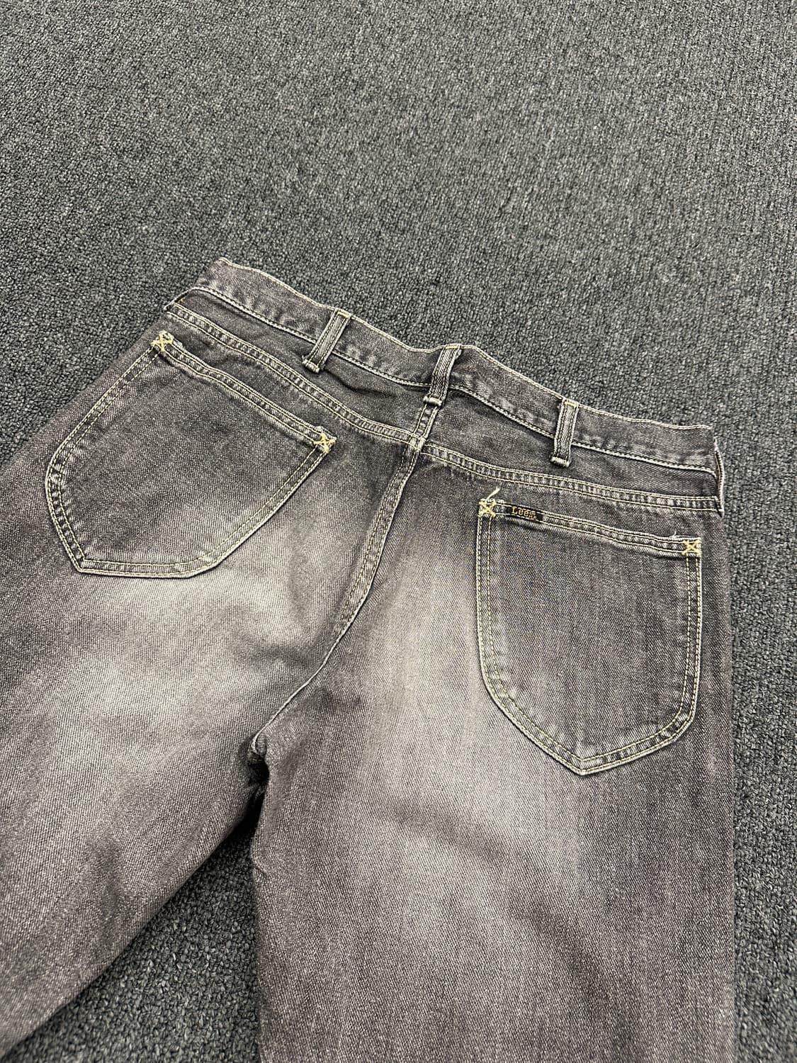 31) LEE 리 그레이 워싱 흑청 데님팬츠 상품이미지2