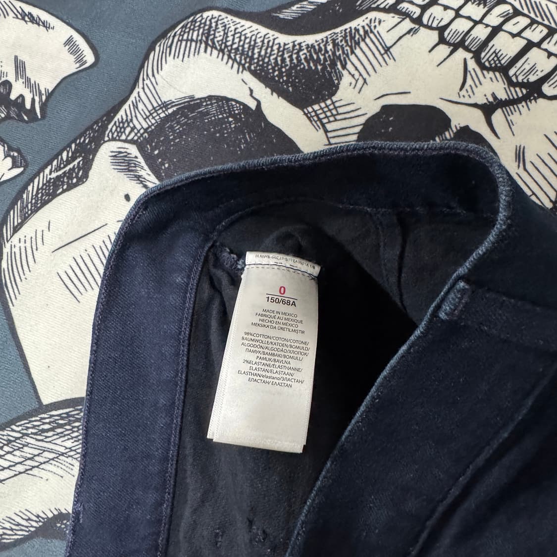 폴로랄프로렌 데님 미디스커트 0사이즈 여성 44~55사이즈  상품이미지3