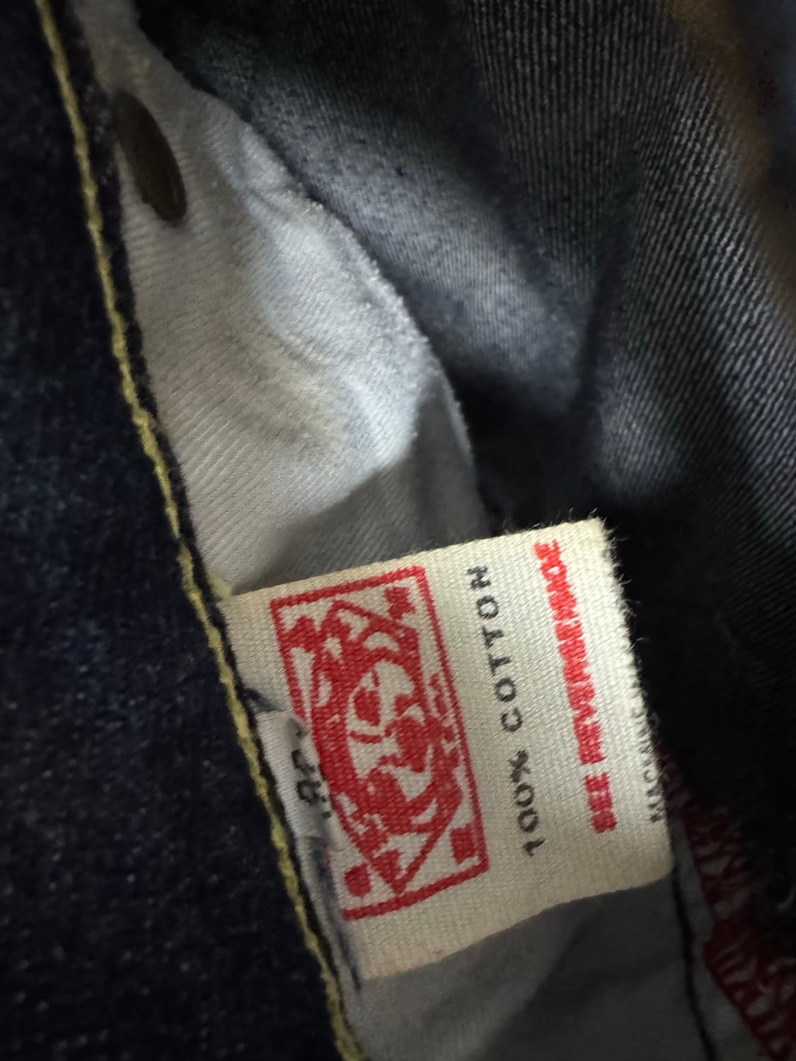 에비수 데님 반바지 상품이미지4