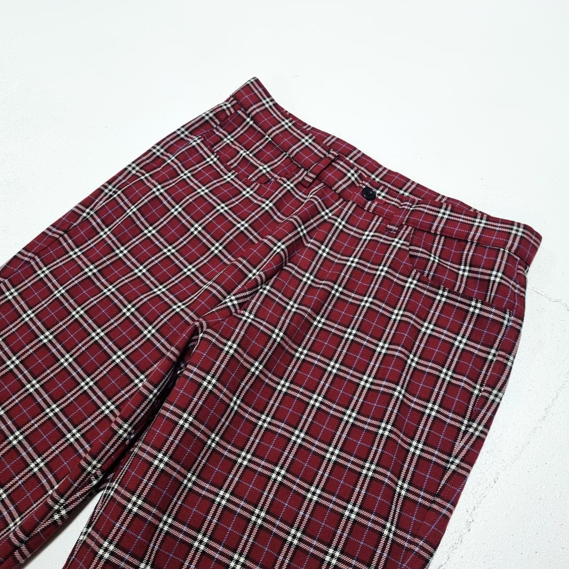 버버리 블랙라벨 타탄체크 슬랙스 - 29 상품이미지3