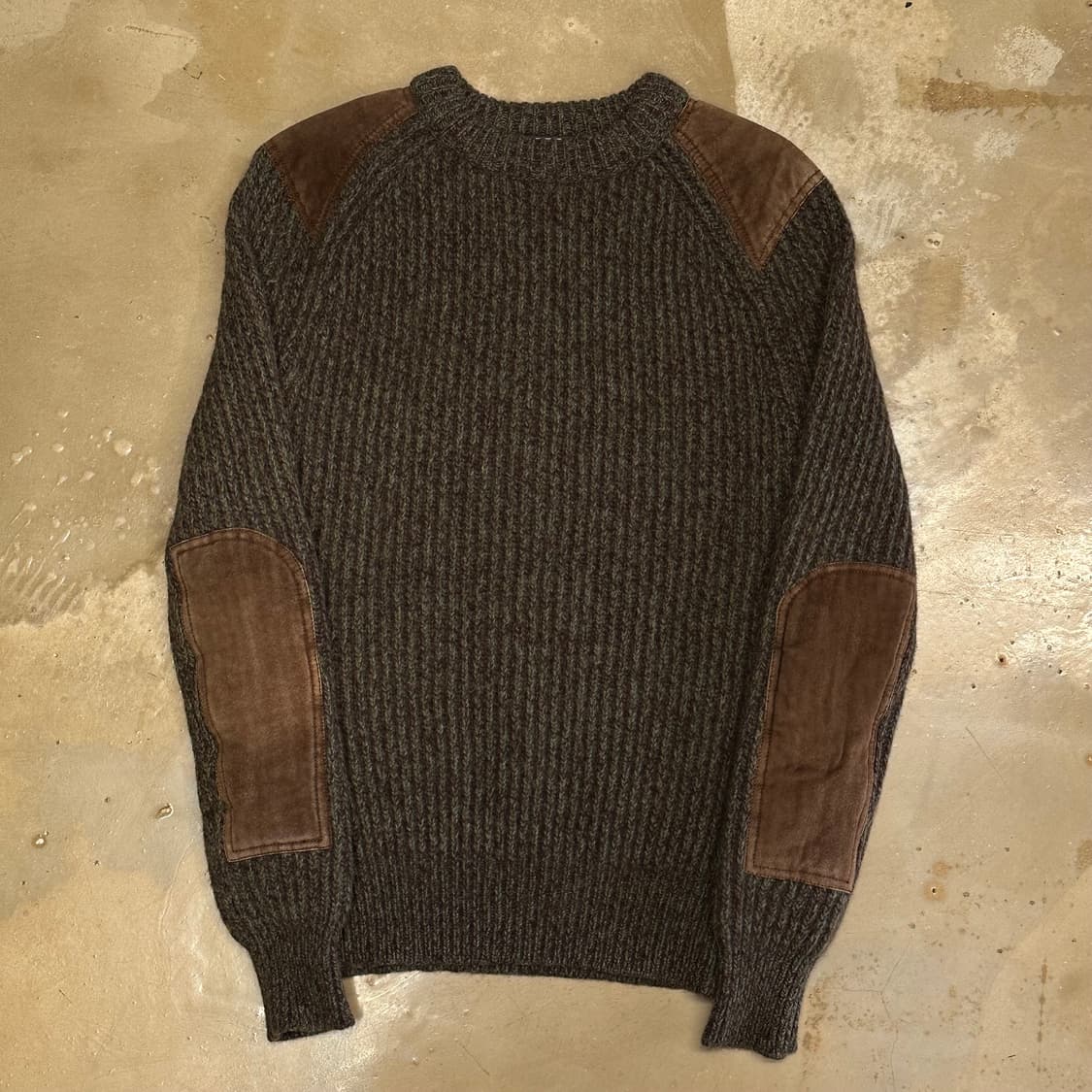 M 폴로랄프로렌 메리노 울 패치 알파카 니트 상품이미지2