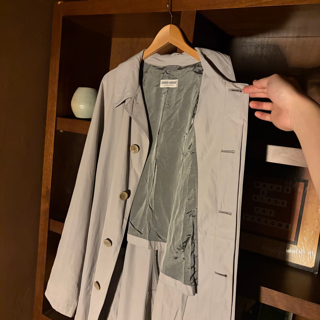 00S GIORGIO ARMANI OVERSIZED LONG COAT 상품이미지8