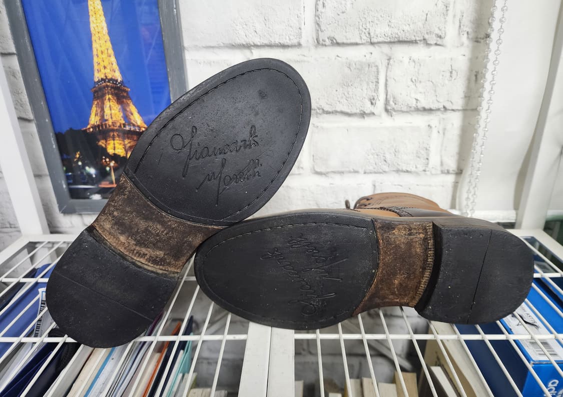 지안마크 모렐리 남성 가죽부츠 260~265 윙팁 남성구두 SD94 상품이미지7