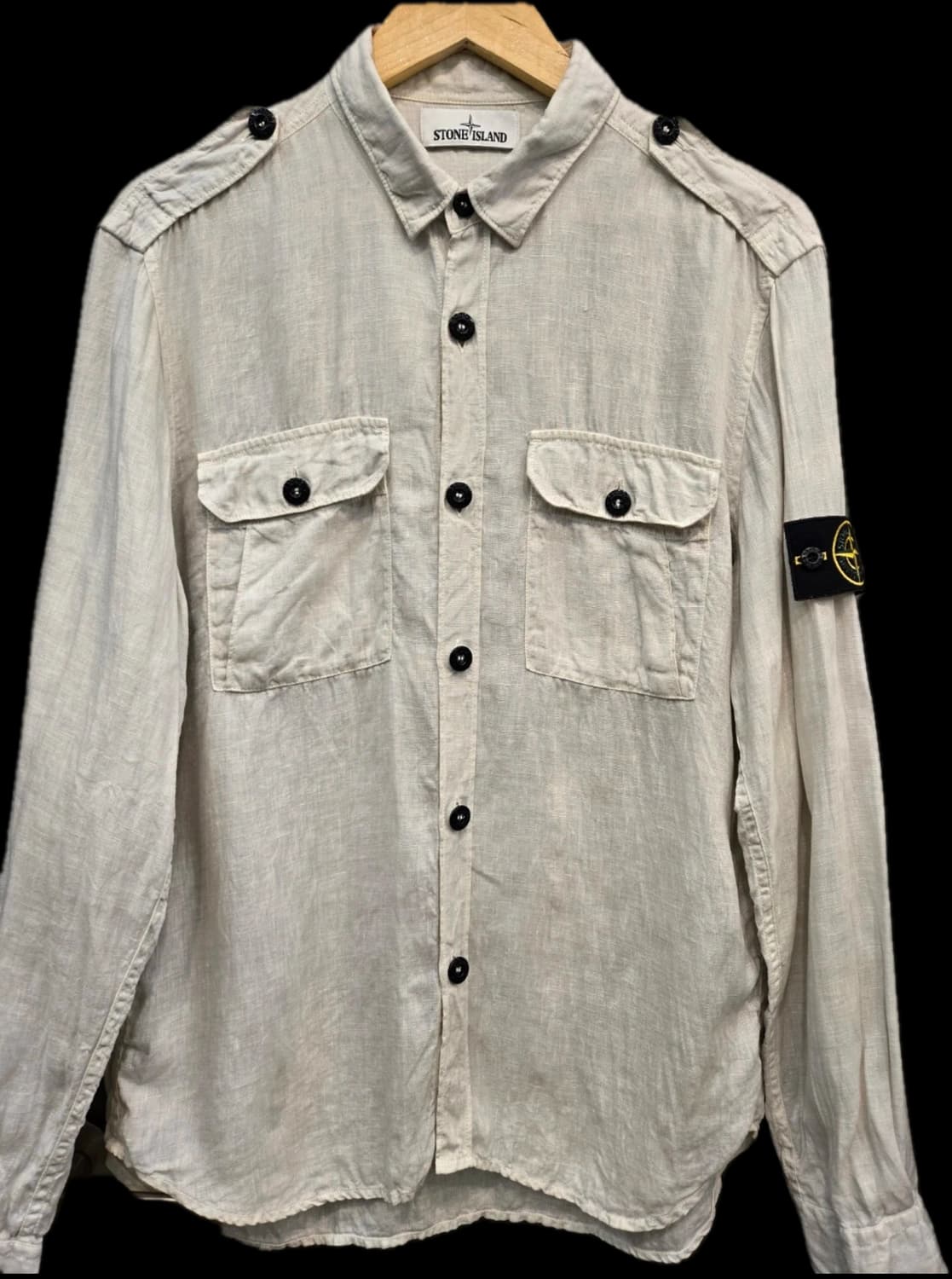 스톤아일랜드 린넨 셔츠 상품이미지1
