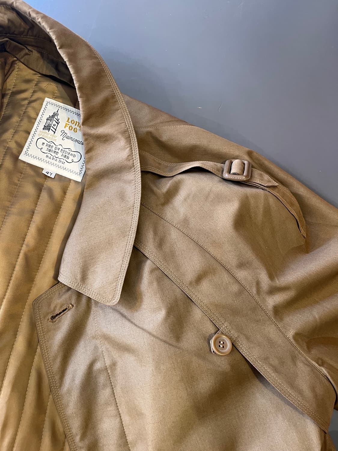 런던포그 트렌치 코트 (한국제) 상품이미지8