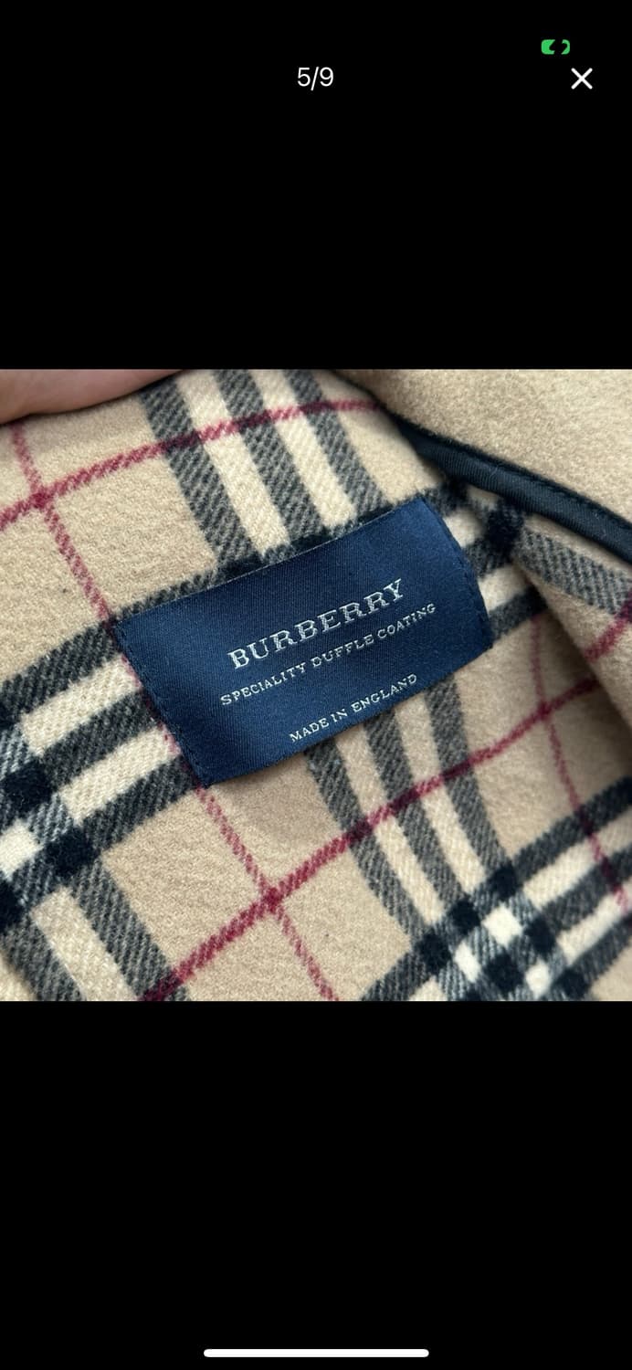 [10]버버리 베이지 더플코트 상품이미지4