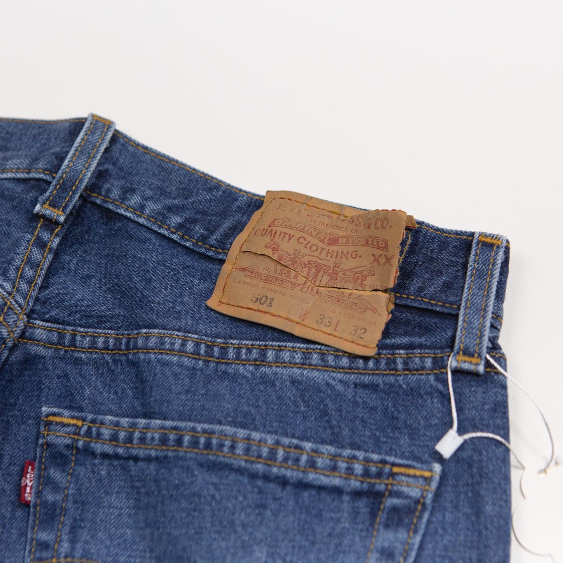 90s 리바이스 501 스트레이트 핏 데님 팬츠 33 상품이미지4