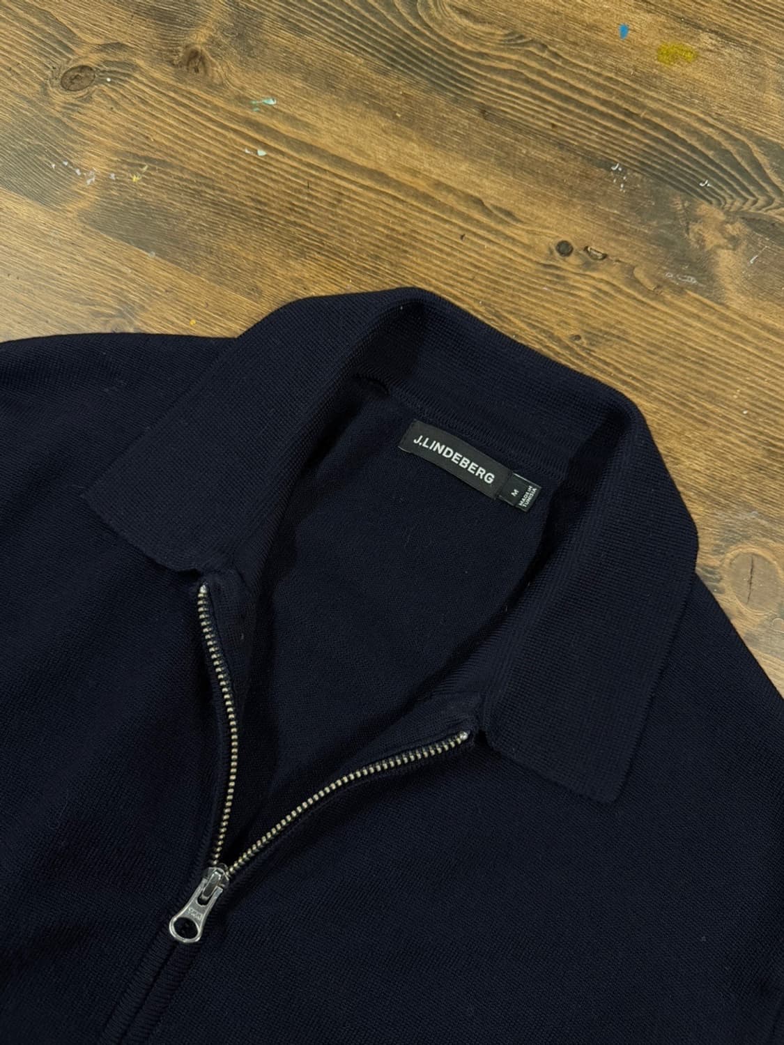 제이린드버그 니트짚업 남성 100 상품이미지6