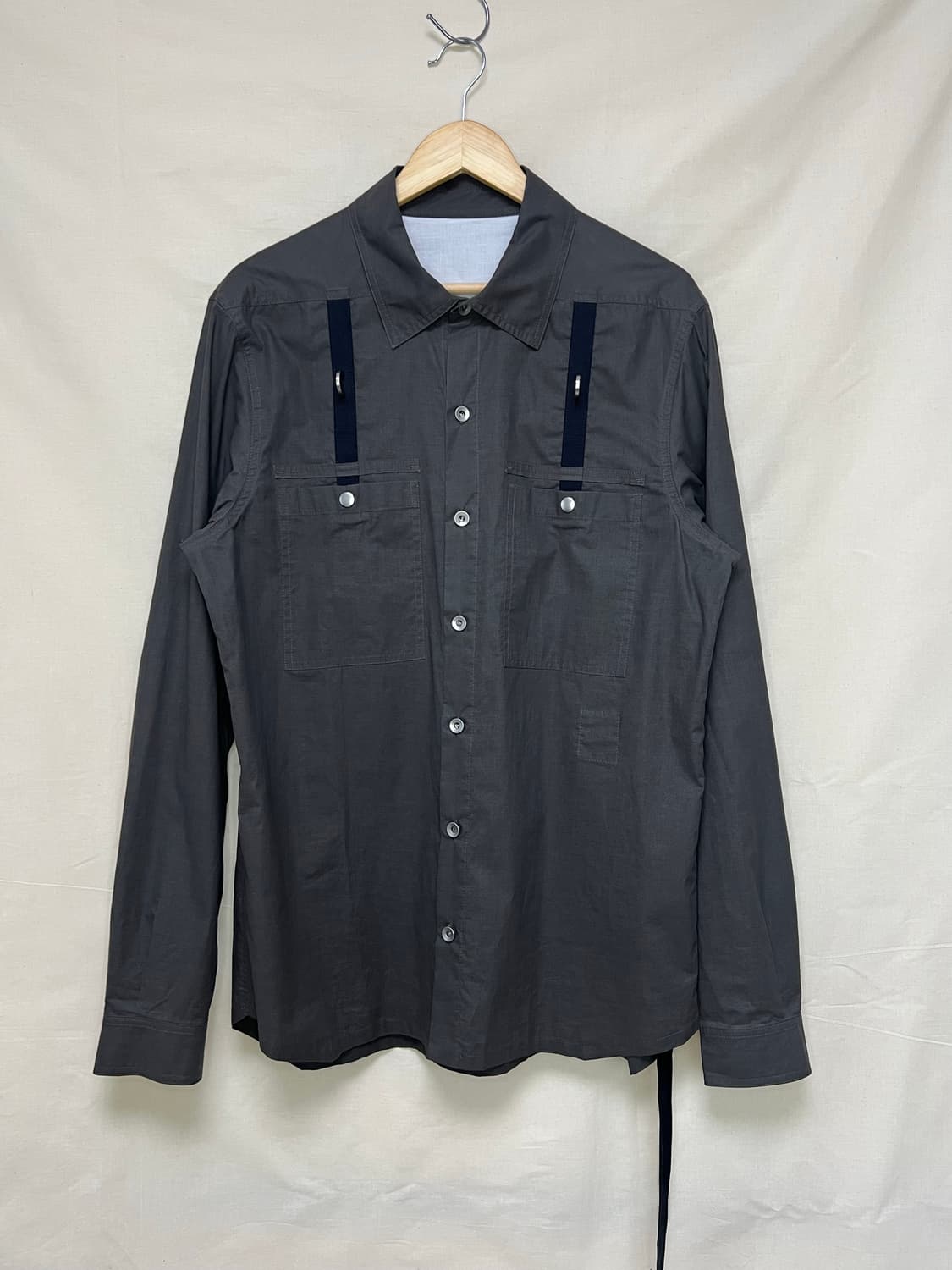 릭오웬스 다크쉐도우 22SS D링 포켓워크셔츠 다크더스트 상품이미지1