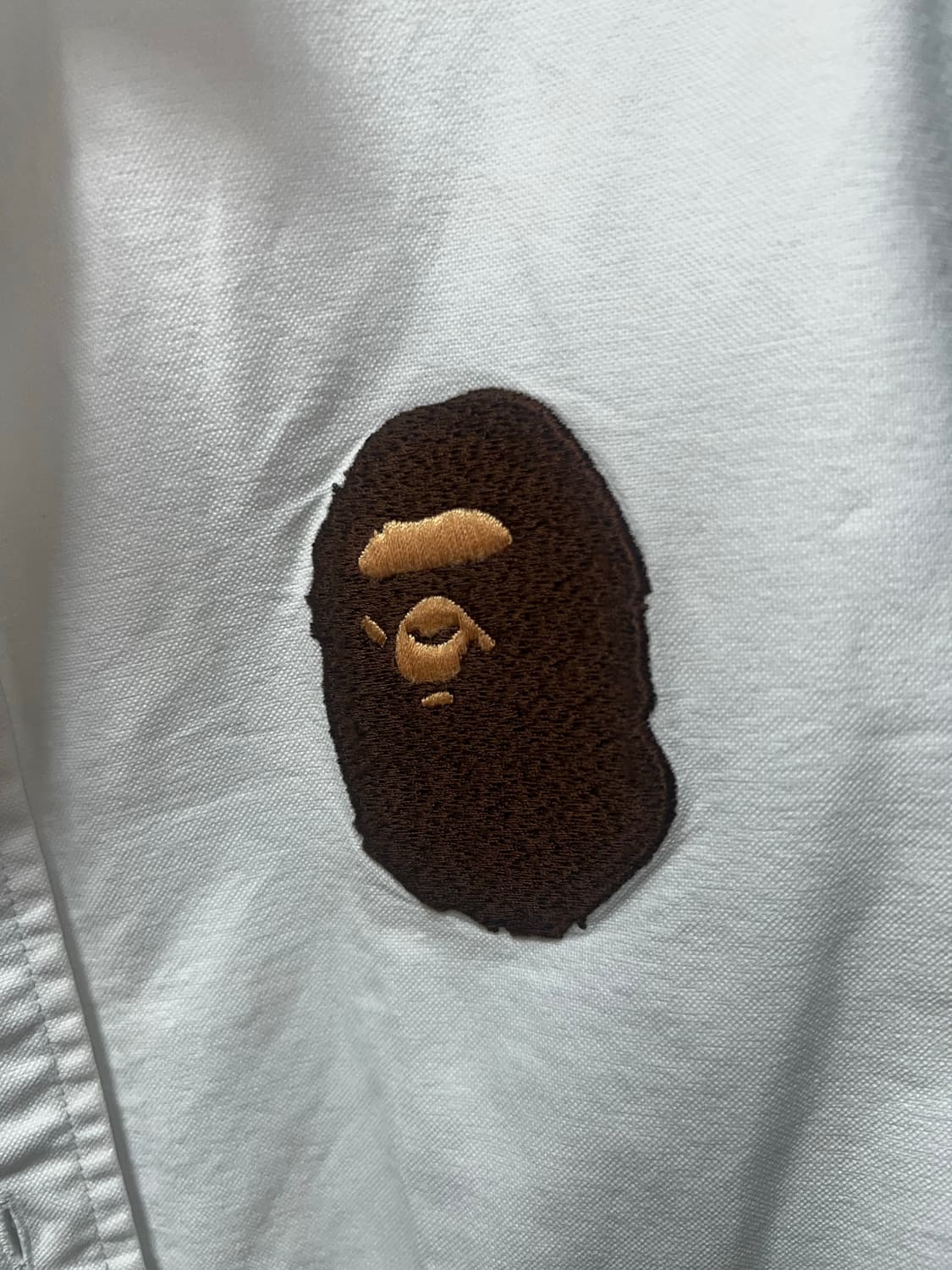 베이프 옥스포드 BD 셔츠 L 상품이미지4