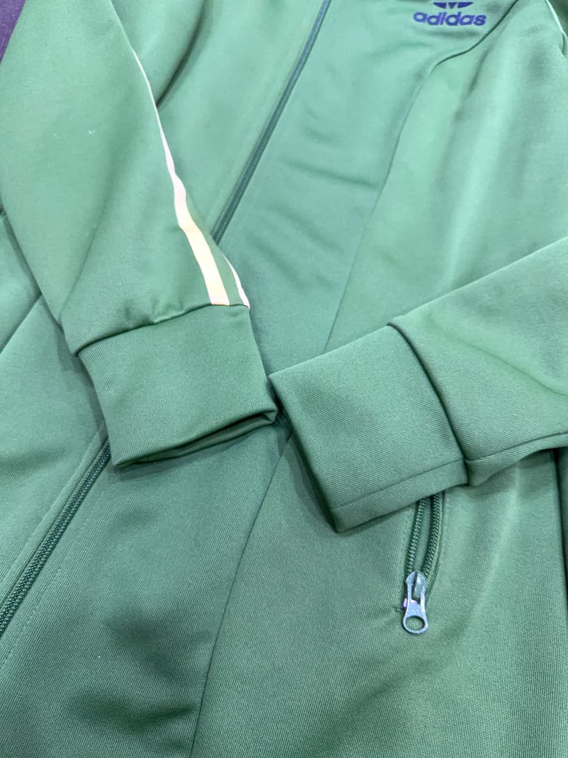 아디다스 오리지널 트랙탑 져지 올드스쿨 원피스 그린 L 상품이미지8