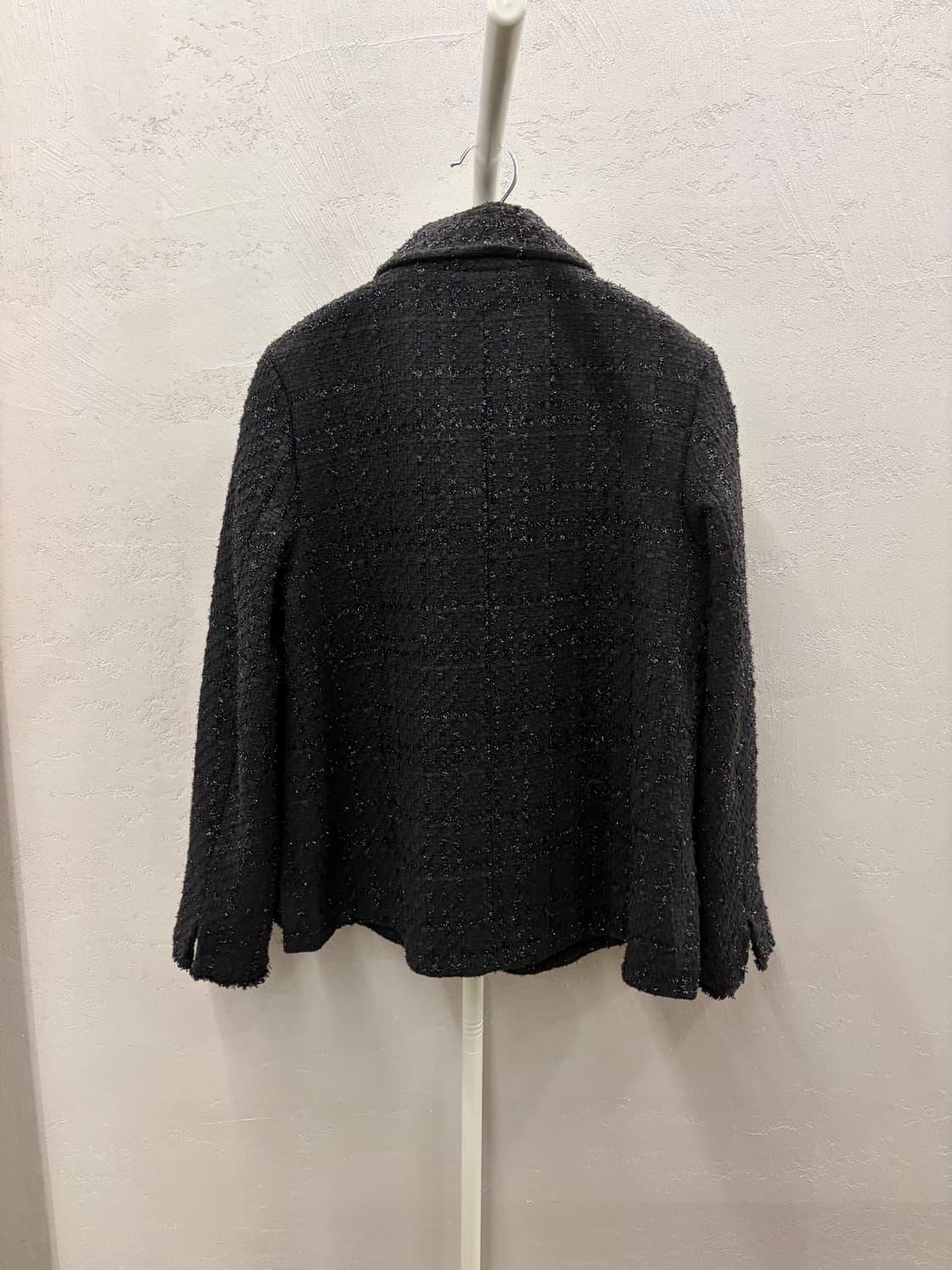 a.testoni 블랙 트위드 자켓 55사이즈 상품이미지5