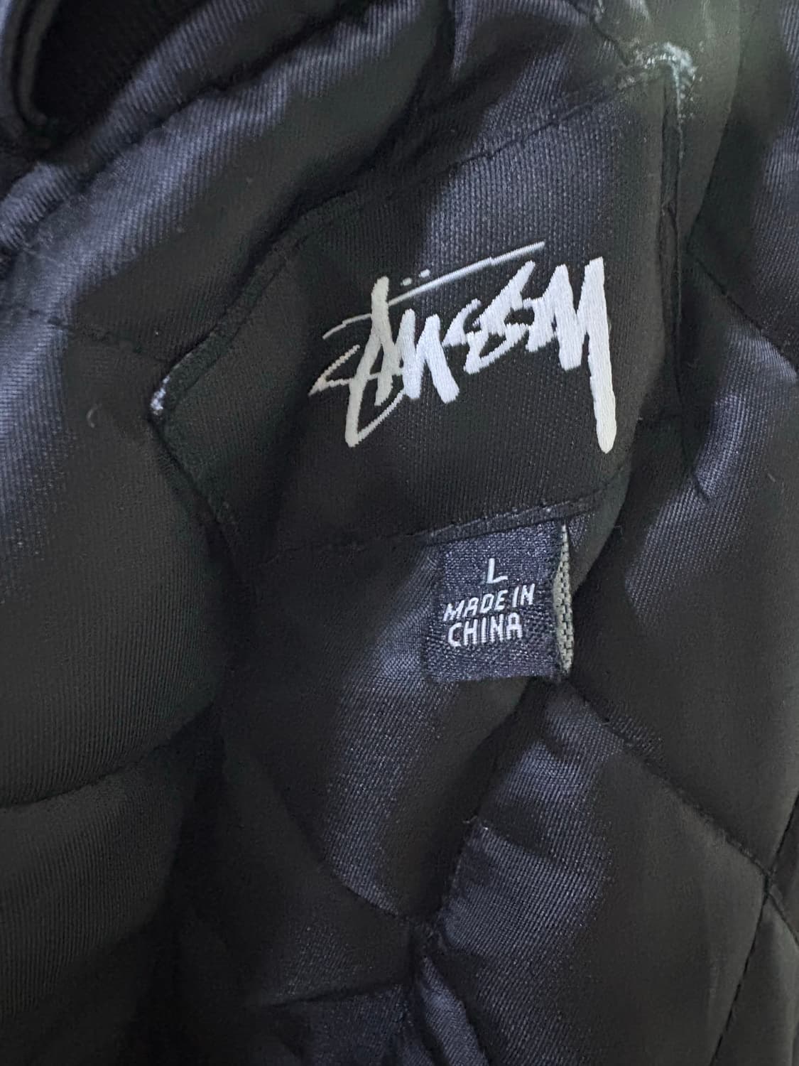 스투시스포츠 멜튼 바시티 자켓 L 상품이미지5